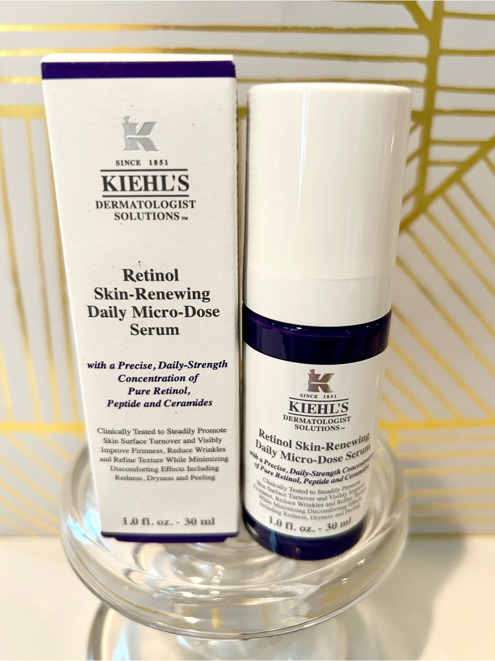 ✨ Kiehl’s Retinol Skin-Renewing Daily Micro-Dose Serum | Full Size 1 oz | NIB
